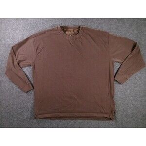 Woodland Trail Shirt Men Extra Large Brown Causal Outdoor Classic Camp Rustic